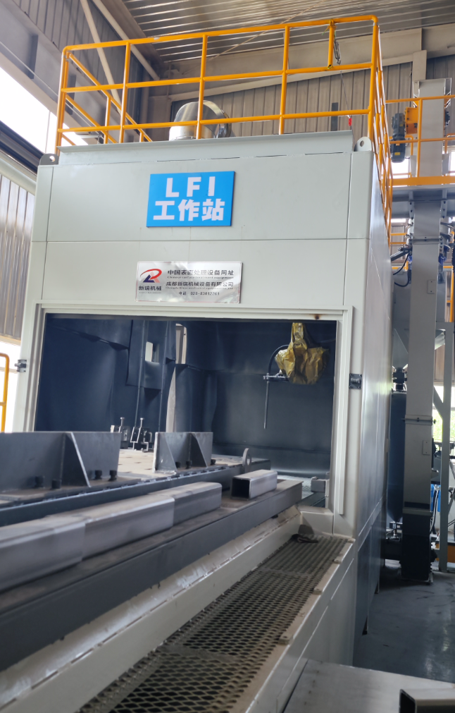 密云大口径喷砂机 适合大型工件处理